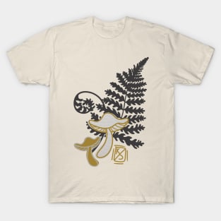 Mushrooms and Ferns T-Shirt